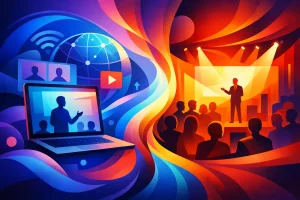 Como fazer evento híbrido corporativo
