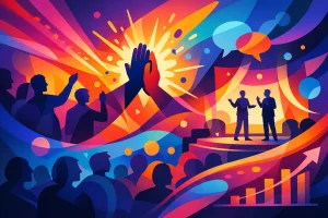 Como aumentar engajamento em eventos corporativos